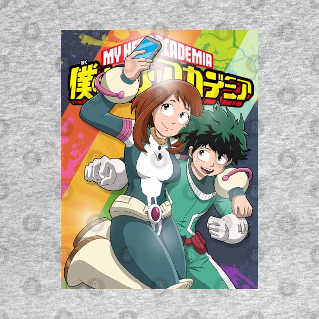 Uraraka and Deku by Rjay21